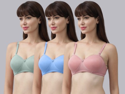 FiveFlag Women Push-up Lightly Padded Bra(Multicolor)