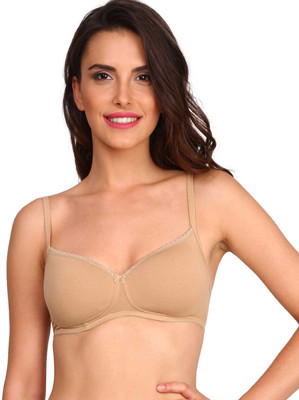 JOCKEY Women T-Shirt Lightly Padded Bra(Beige)