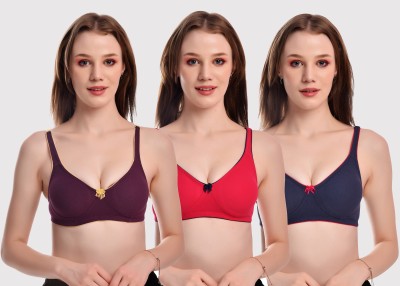 Fashion Sale Sonika Bra Women Everyday Non Padded Bra(Multicolor)