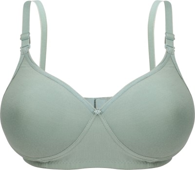 Ishika Seminine Beauty JULIA BRA Women Push-up Heavily Padded Bra(Light Green)