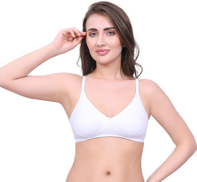 Inner Amour Bra for Women | Everyday Bra for Women | Womens Bra 36C_White Women T-Shirt Non Padded Bra(White)