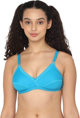 NAIDUHALL Naiduhall Saree Bra - Lovable Women Everyday Non Padded Bra(Blue)