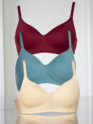 IynX Women Push-up Lightly Padded Bra(Multicolor)