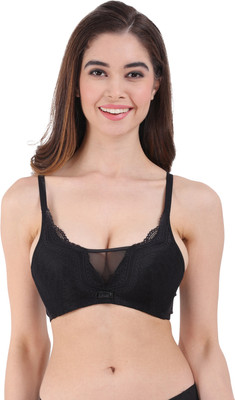 AMOUR SECRET Women Everyday Lightly Padded Bra(Black)