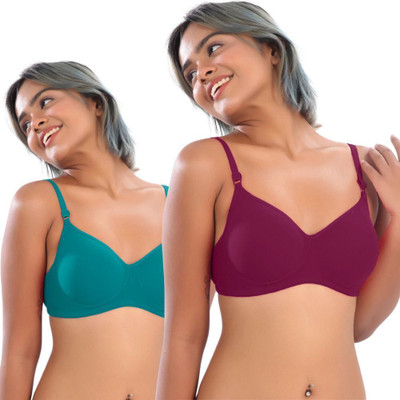 LILSLIM PADDEDBRA Women Full Coverage Lightly Padded Bra(Maroon)