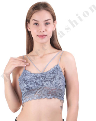 Restore Fashion 527 Women Full Coverage Lightly Padded Bra(Grey)
