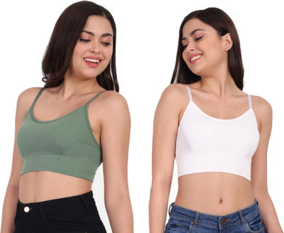 Feidusun Sport Bra Women Everyday Lightly Padded Bra(Multicolor)