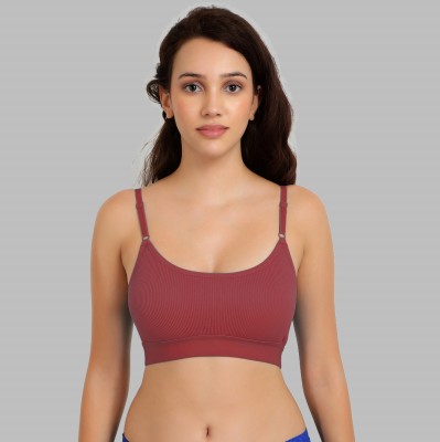 aamarsh B_Goma Bra Women Minimizer Non Padded Bra(Maroon)