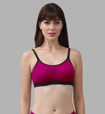 samvar Women Minimizer Non Padded Bra(Pink)