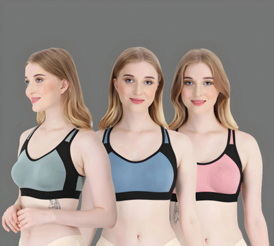 ASHMIRAS Bra Women Maternity/Nursing Non Padded Bra(Multicolor)