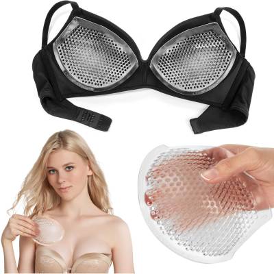 MYYNTI Women's Silicone Gel Inside Bra Pad Transparent Breast Inserts  Enhancer 270gm Silicone Push Up Bra Pads - Price History