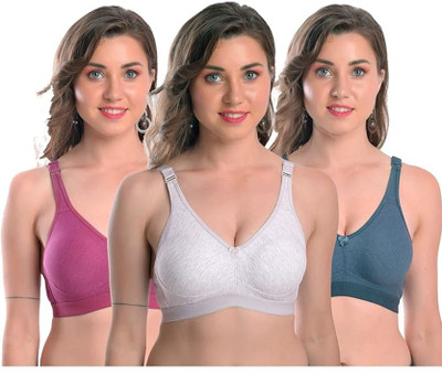 Rodley Women Minimizer Non Padded Bra(Multicolor)