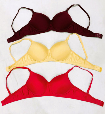 VETPINS Women Push-up Lightly Padded Bra(Multicolor)