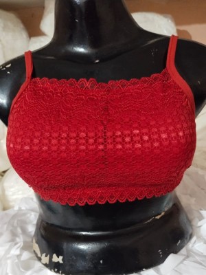 S A Fashion Women Sports Lightly Padded Bra(Red)