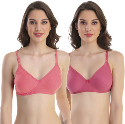 POOJA RAGENEE Women T-Shirt Non Padded Bra(Multicolor)