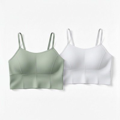 Wisetie Combo-Bra Women Everyday Lightly Padded Bra(Green, White)