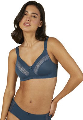 Triumph T-Shirt Bra 60 P Women T-Shirt Lightly Padded Bra(Blue)