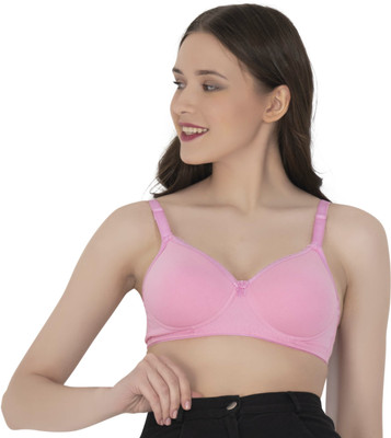 LacyLuxe Women Everyday Lightly Padded Bra(Pink)
