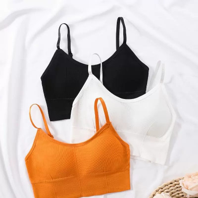 Nakshu Women Everyday Lightly Padded Bra(Black, White, Yellow)