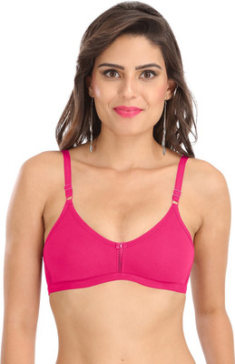 SONA Sona Women's M1020 Full Coverage tshirt Bra for women Women T-Shirt Non Padded Bra(Pink)