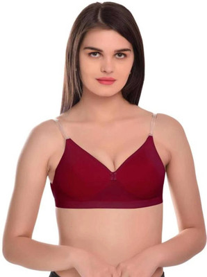 MODERNCOLLECTION Women Everyday Lightly Padded Bra(Maroon)