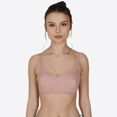 mod & Shy Women T-Shirt Non Padded Bra(Pink)