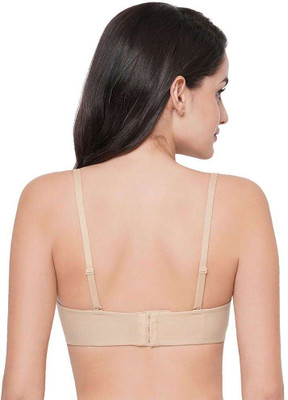 Wacoal Basic Mold - 1/2 Cup - PW - Bra Women T-Shirt Lightly Padded Bra(Beige)