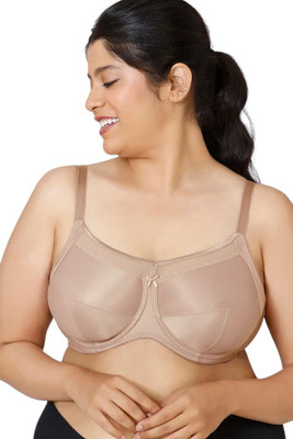 ZIVAME Women Minimizer Non Padded Bra(Beige)