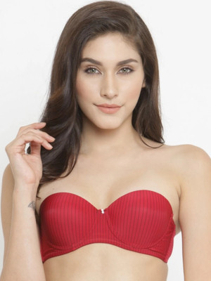 Voler Haut by Voler Haut Women Push-up Lightly Padded Bra(Red)