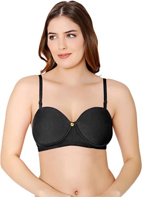 BodyCare Women Everyday Heavily Padded Bra(Black)