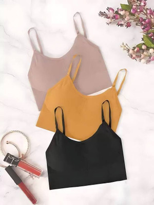 jenelle Unique Design Women Everyday Lightly Padded Bra(Multicolor)