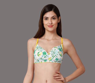 PIBU B-Riopd Bra Women Minimizer Lightly Padded Bra(Multicolor)