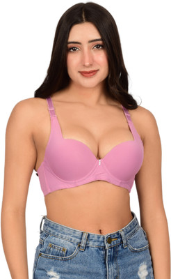 Bare Dezire Women Push-up Heavily Padded Bra(Purple)