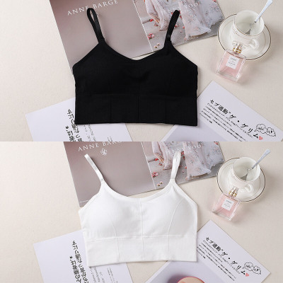 zoxen Women Cami Bra Lightly Padded Bra(Multicolor)