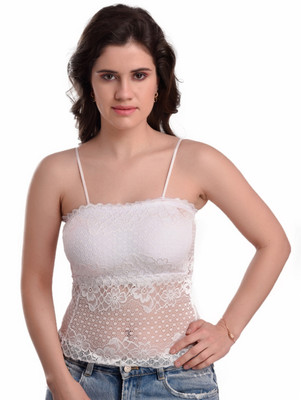 PIKCHA ENTERPRISE PE-339 LONG-WHITE-01 Women Full Coverage Lightly Padded Bra(White)