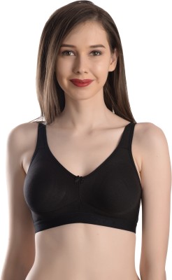 PRITTY TOUCH Women Everyday Lightly Padded Bra(Black)