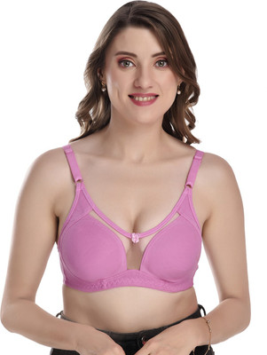 elina Women Full Coverage Non Padded Bra(Red)