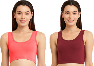 daxikool Women Sports Non Padded Bra(Multicolor)