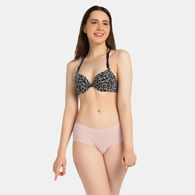 PRETTYBOLD Women Push-up Heavily Padded Bra(Pink)