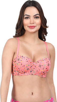 AMOUR SECRET Women Everyday Lightly Padded Bra(Orange)