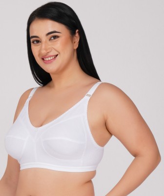 IMSA MODA Women T-Shirt Non Padded Bra(White)