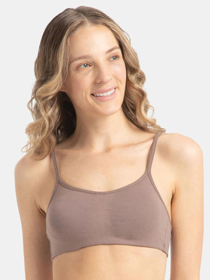 JOCKEY SS12 Women Sports Non Padded Bra(Brown)