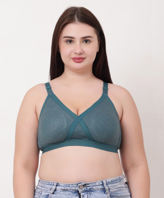 SuTJena Women Full Coverage Non Padded Bra(Multicolor)