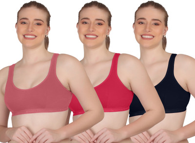 POOJA RAGENEE Women Full Coverage Non Padded Bra(Multicolor)