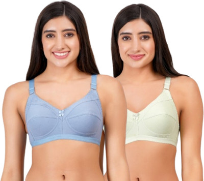 Layeba Roshani Women Full Coverage Non Padded Bra(Multicolor)