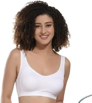 Bodymist CANDY Women Sports Lightly Padded Bra(White)
