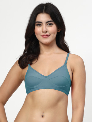 LILY anpas Women Everyday Non Padded Bra(Blue)
