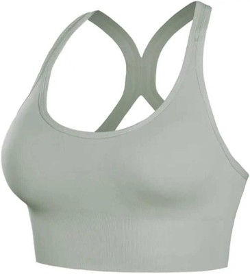 Blue Bird Enterprises women's sports bra (Green) Women Sports Lightly Padded Bra(Green)