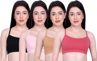 INKURV by INKURV LISA Women Training/Beginners Non Padded Bra(Multicolor)
