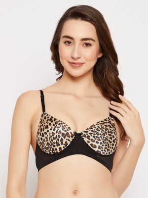 Clovia Women Push-up Lightly Padded Bra(Brown)